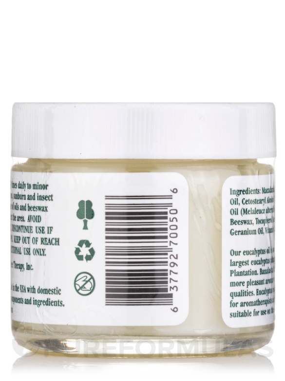 Tea Tree Antiseptic Ointment With Eucalyptus Radiata & Lavender Oil - 2 oz (57 Grams) - Alternate View 2