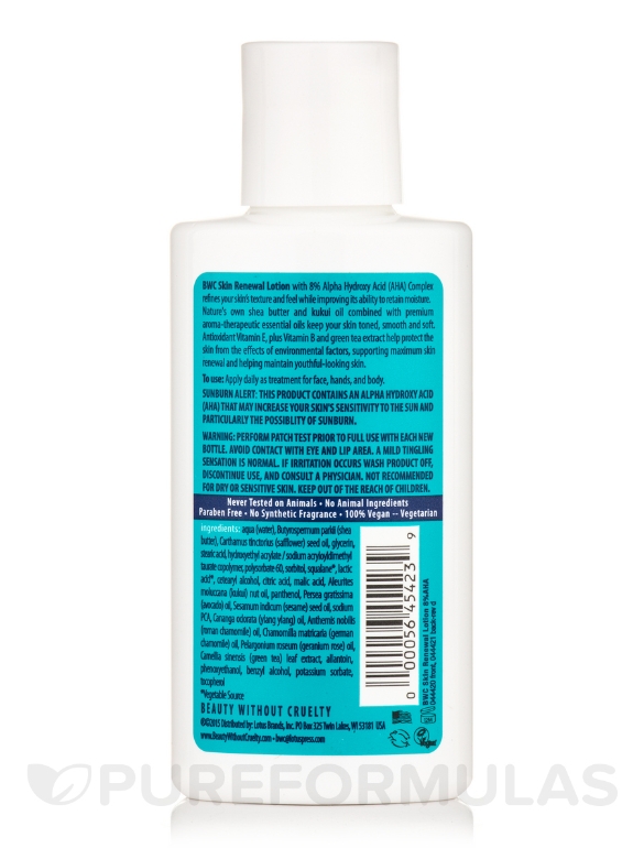 Skin Renewal Lotion 8% AHA Complex - 4 fl. oz (118 ml) - Alternate View 1