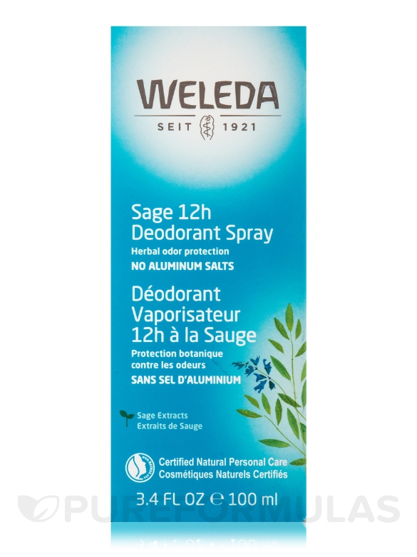 Sage 12H Deodorant - 3.4 fl. oz (100 ml) - Alternate View 2