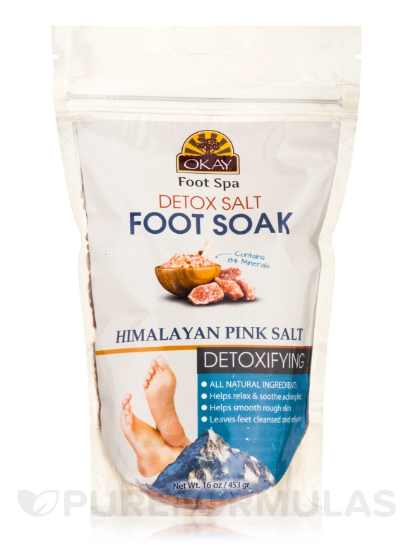 Himalayan Pink Salt Detoxifying - 16 oz (453 Grams)