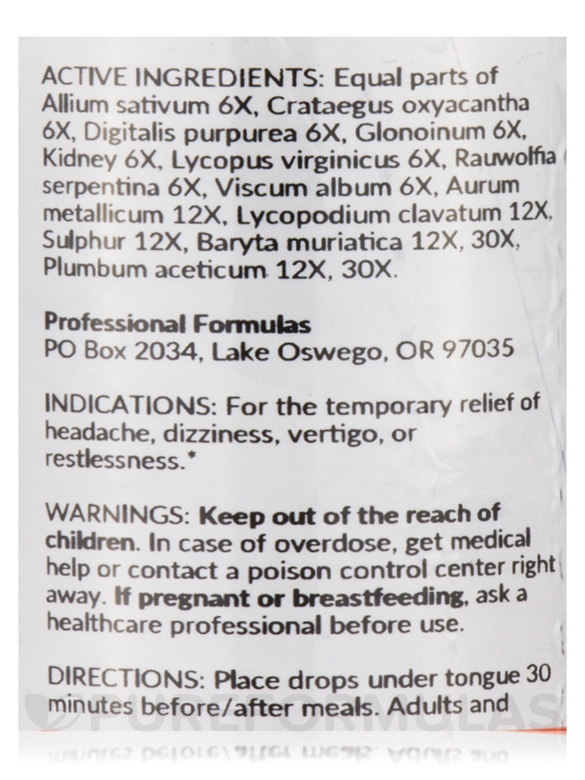 Hypertension Drops - 2 fl. oz (59 ml) - Alternate View 4