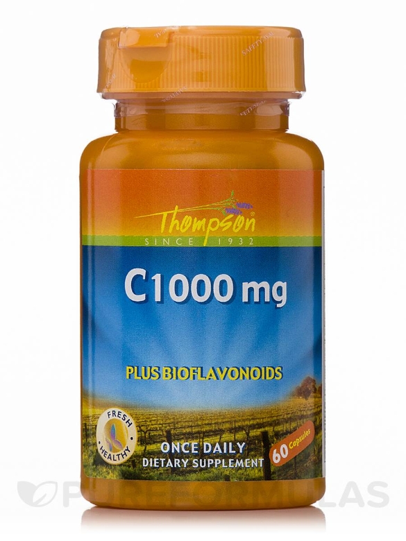 Vitamin C 1000 mg Plus Bioflavonoids - 60 Capsules