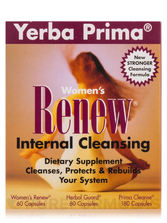 Women's Renew Internal Cleansing Program - 3 Pieces - Alternate View 1