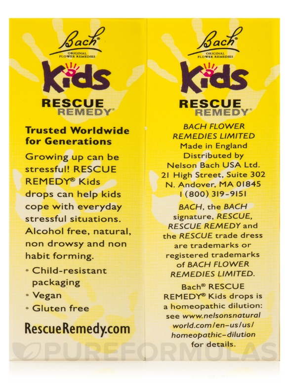 Rescue Remedy® Kids - 0.35 fl. oz (10 ml) - Alternate View 7