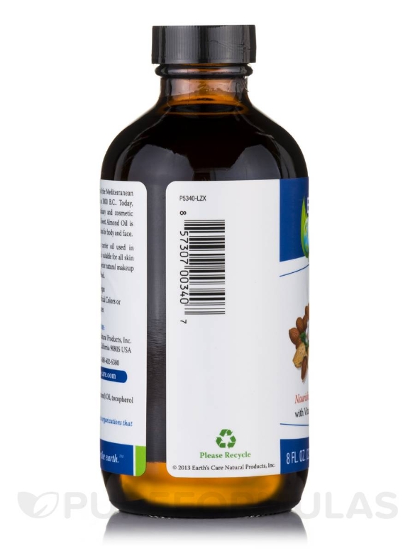 Sweet Almond Oil - 8 fl. oz (236 ml) - Alternate View 2