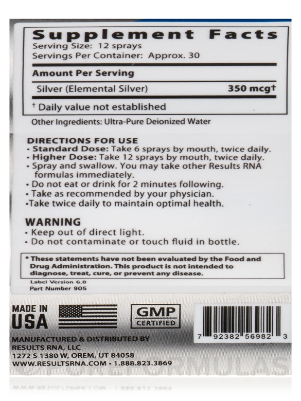 ACS 200 Extra Strength - Advanced Cellular Silver - 2 fl. oz (60 ml) - Alternate View 4