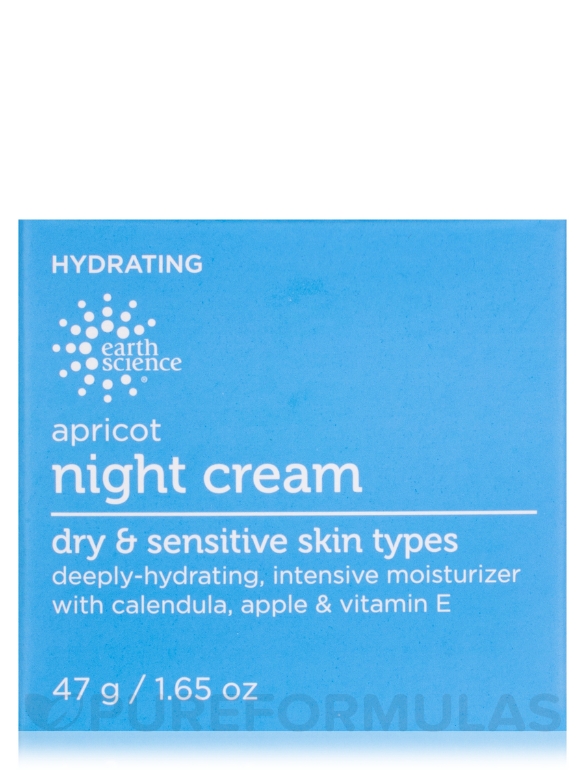 Apricot Night Cream with Deeply Hydrating Apricot & Vitamin E - 1.65 oz (47 Grams) - Alternate View 3