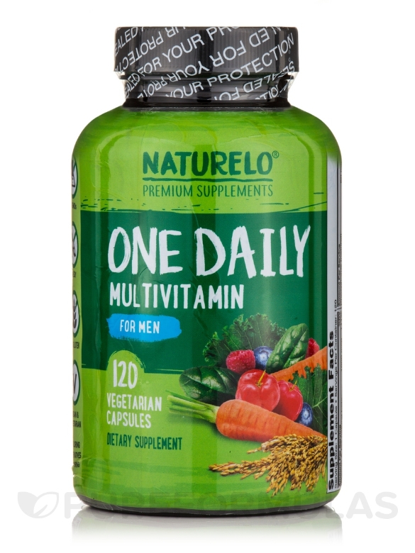 One Daily Multivitamin for Men - 120 Vegetarian Capsules