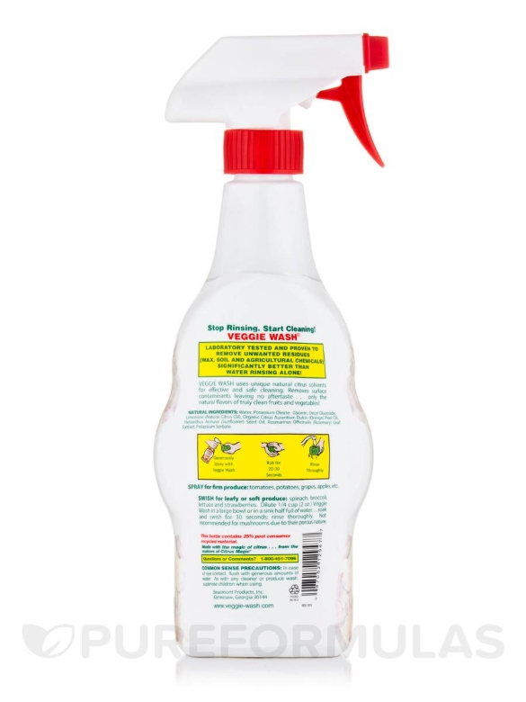 Veggie Wash® Natural Fruit and Vegetable Wash with Trigger Sprayer - 16 fl. oz (473 ml) - Alternate View 1