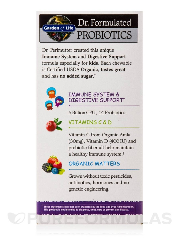 Dr. Formulated Probiotics Organic Kids+ 5 Billion CFU