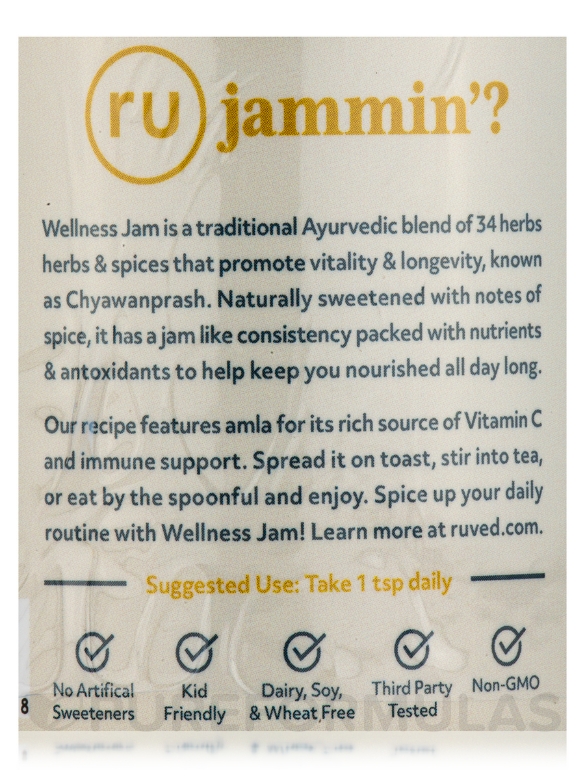 Wellness Jam™ - Immune Support + Healthy Aging - 10.6 oz (300 Grams) - Alternate View 6