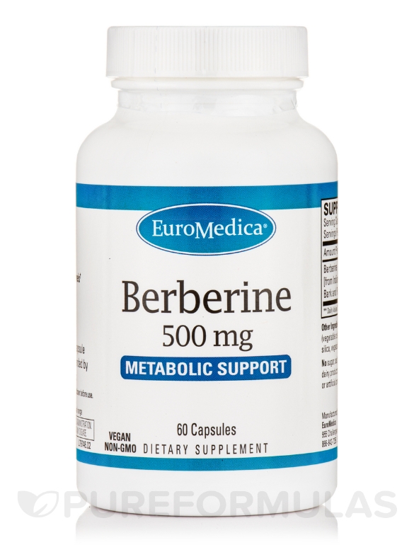 Berberine 500 mg - 60 Capsules