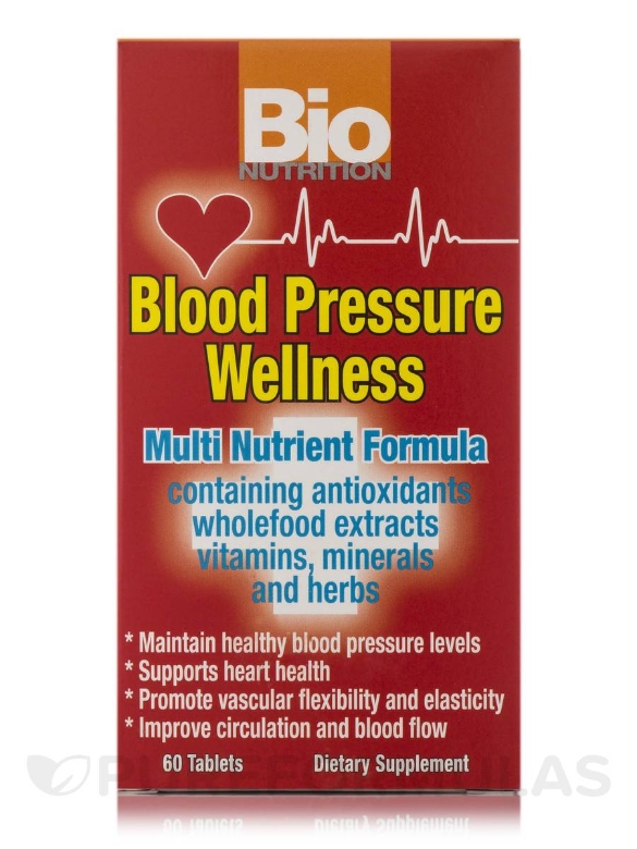 Blood Pressure Wellness - 60 Tablets - Alternate View 1