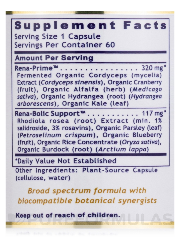 RenaVen™ - 60 Plant-Source Capsules - Alternate View 5