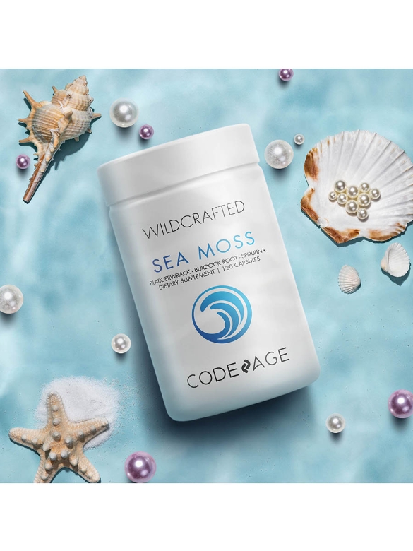 Codeage Wildcrafted Sea Moss - 120 Capsules - Alternate View 5