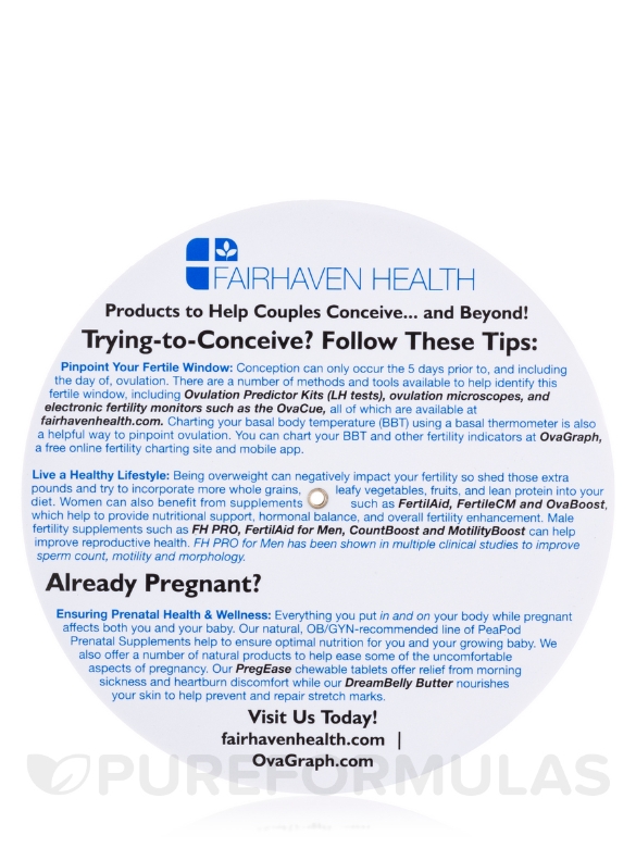 Pregnancy & Ovulation Wheel - 1 Unit - Alternate View 2