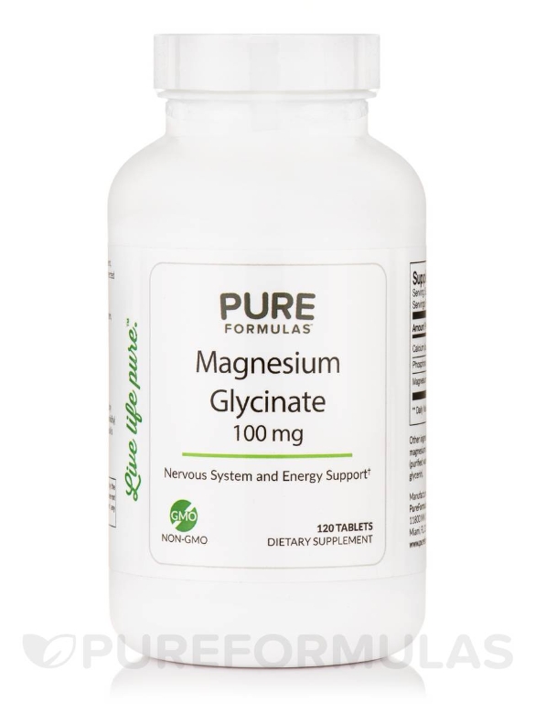 Magnesium Glycinate 100 mg - 120 Tablets