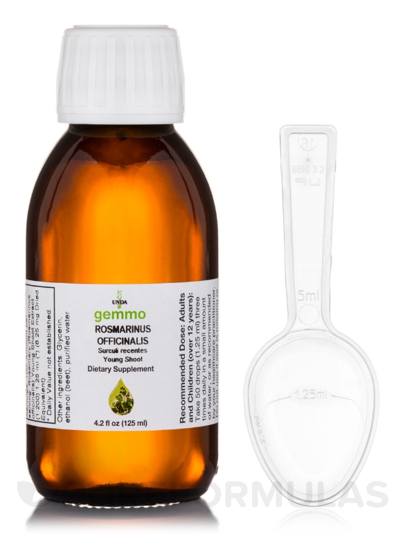 GEMMO - Rosmarinus Officinalis - 4.2 fl. oz (125 ml) - Alternate View 5