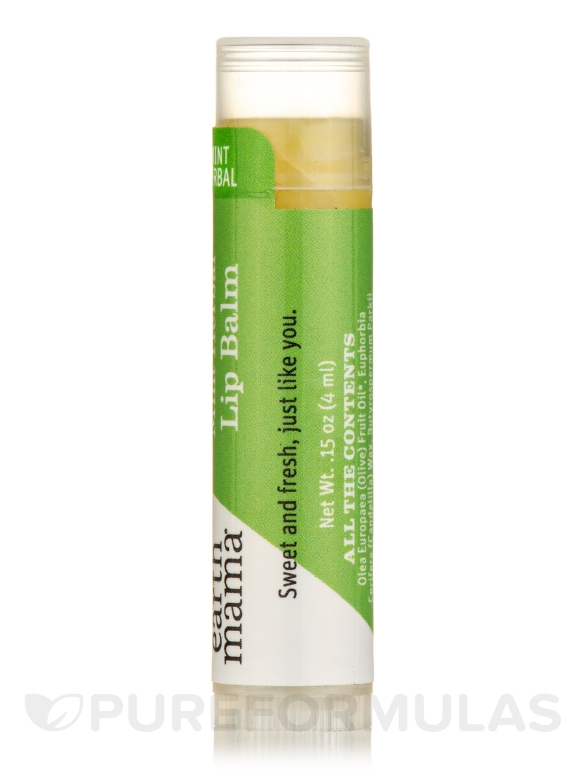 Mint Herbal Lip Balm - 0.15 oz (4 ml) - Alternate View 1