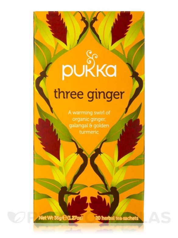 Three Ginger Tea - 20 Sachets - Alternate View 1