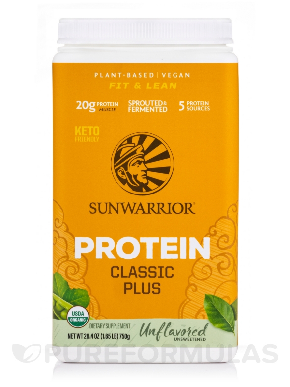 Classic Plus Protein - Unflavored - 13.2 oz (750 Grams)