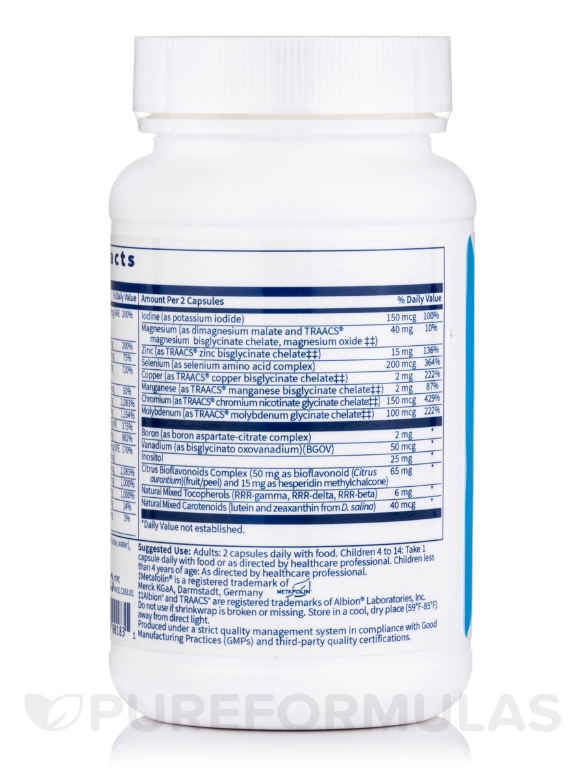 VitaPrime® Capsule Formula (Iron-Free) - 60 Capsules - Alternate View 2