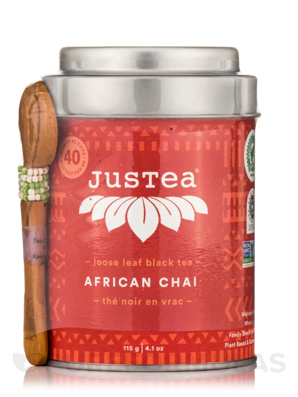 African Chai Tin - Loose Leaf Purple Tea - 4.1 oz (115 Grams)