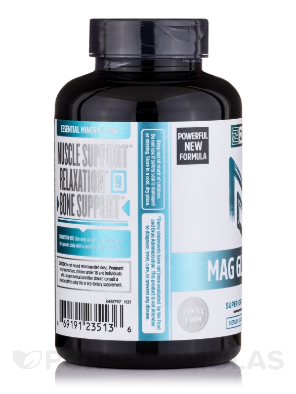 Mag Glycinate - 180 Capsules - Alternate View 4