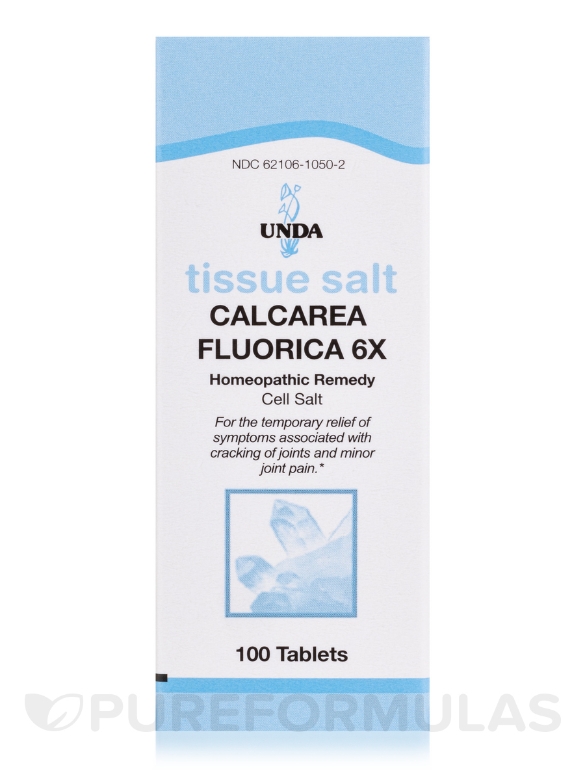 SCHUESSLER - Calcarea Fluorica 6X - 100 Tablets - Alternate View 3