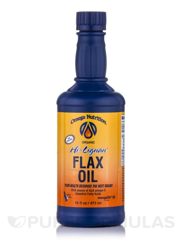 Hi Lignan® Flax Oil (Organic) - 16 fl. oz (473 ml)