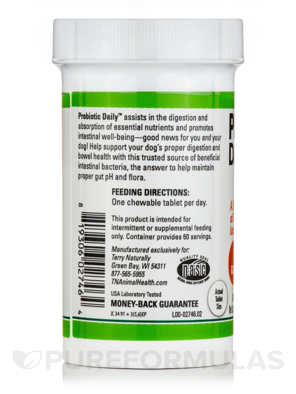 Probiotic Daily™ - 60 Chewable Tablets - Alternate View 2