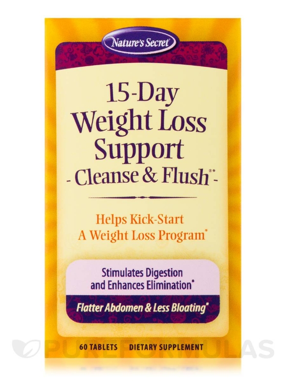 15-Day Weight Loss Support Cleanse & Flush® - 60 Tablets - Alternate View 1