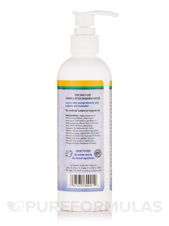 Ayurvedic Hand & Body Lotion - 8 oz (236 ml) - Alternate View 1