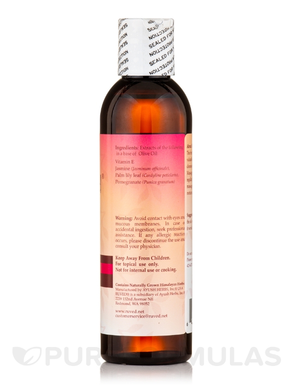 Breast Massage Oil - 6 oz - Alternate View 1