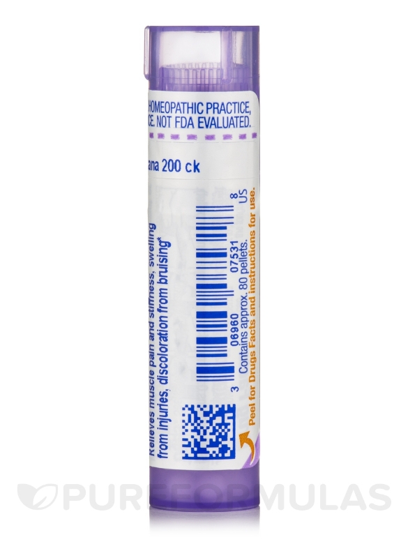 Arnica Montana 200ck - 1 Tube (approx. 80 pellets) - Alternate View 2