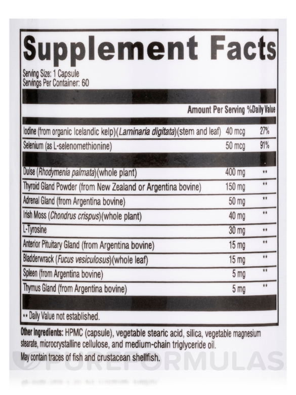 T-150 - 60 Vegetarian Capsules - Alternate View 4