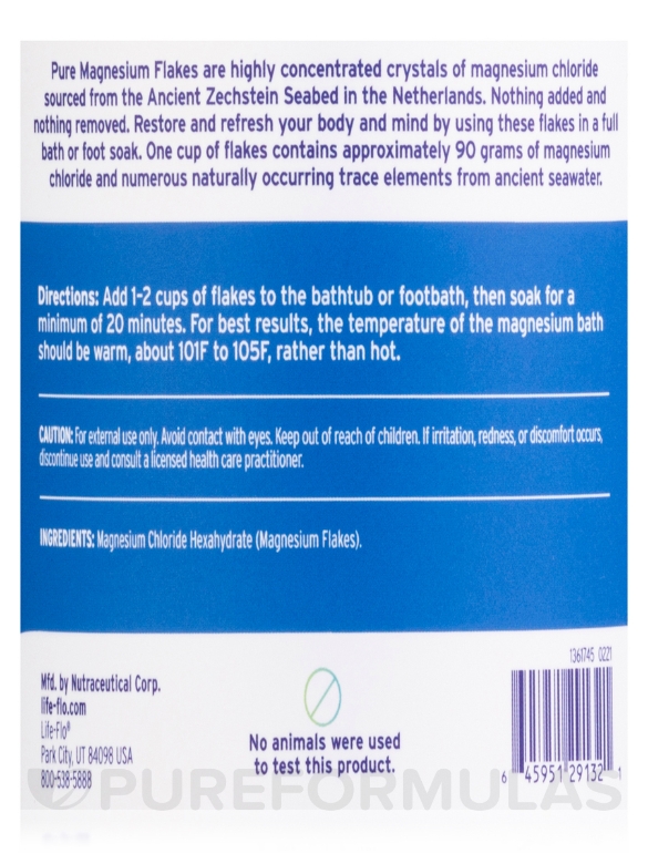 Pure Magnesium Flakes - 44 oz (2.75 Lb) - Alternate View 2