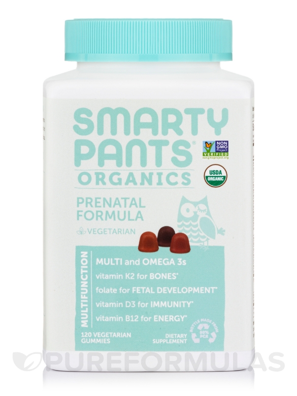 Organic - Prenatal Formula - 120 Vegetarian Gummies