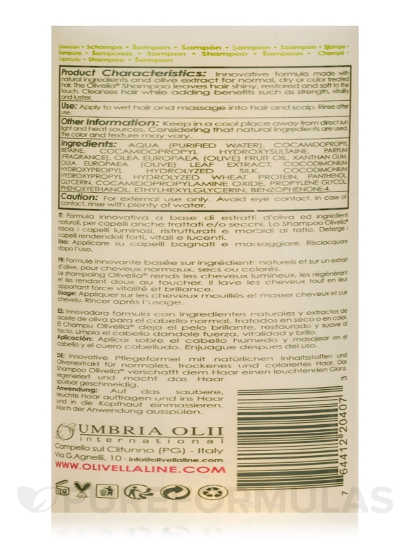 The Olive Shampoo - 8.45 fl. oz (250 ml) - Alternate View 2