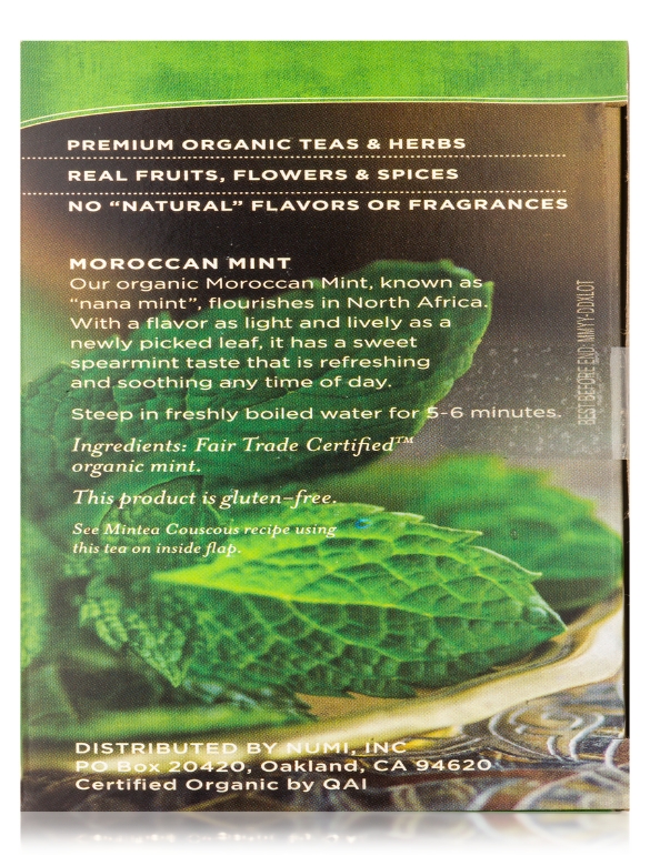 Moroccan Mint Teasan Tea - 18 Tea Bags - Alternate View 8