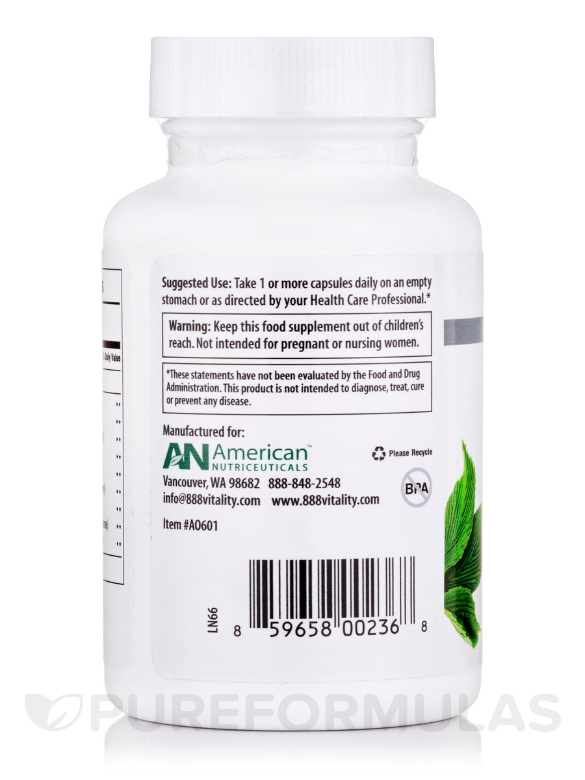 Natura 601™ - 120 Vegetarian Capsules - Alternate View 2