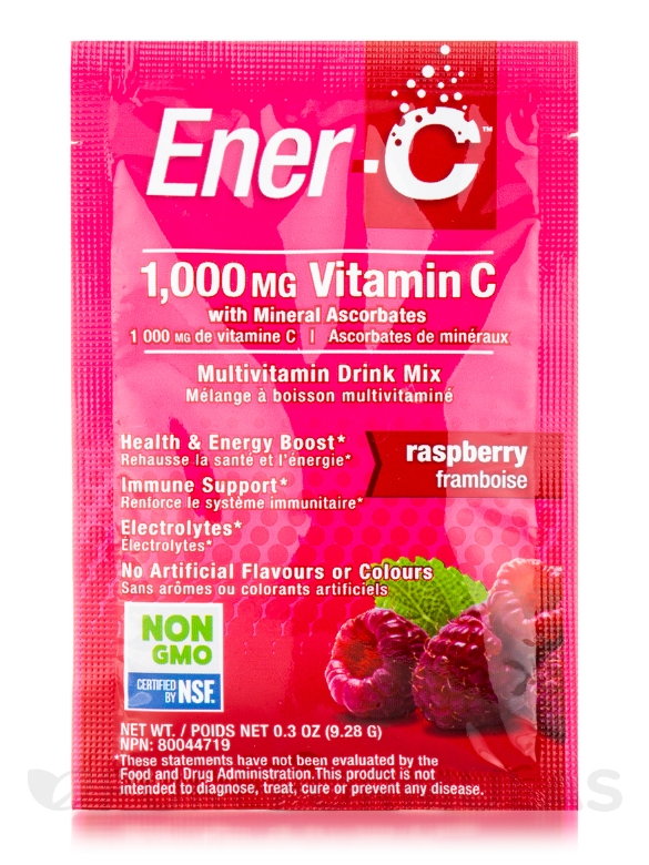 Ener-C Raspberry - 1 Box of 30 Packets - Alternate View 7