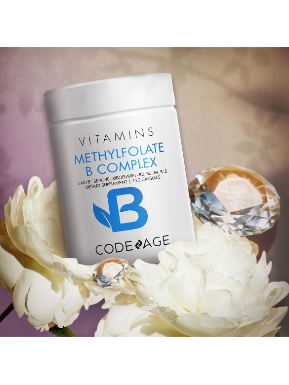 Codeage Methylfolate B Complex 5-MTHF Methylcobalamin Methylated Vitamin B - 120 Capsules - Alternate View 4