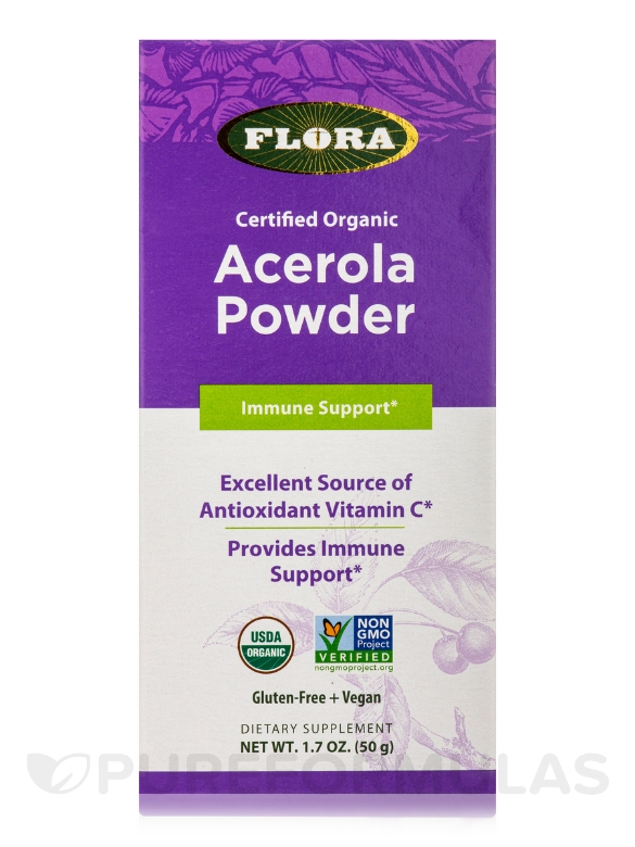 Acerola Powder - 1.7 oz (50 Grams) - Alternate View 2