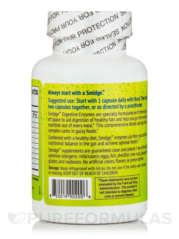 Digestive Enzymes - 120 Capsules - Alternate View 2