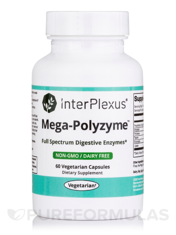 Mega-Polyzyme™ - 60 Vegetarian Capsules