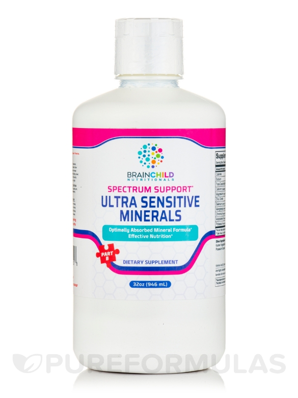 Spectrum Support Ultra-Sensitive Minerals - Part B