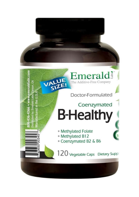 B-Healthy - 120 Vegetable Capsules - Alternate View 1