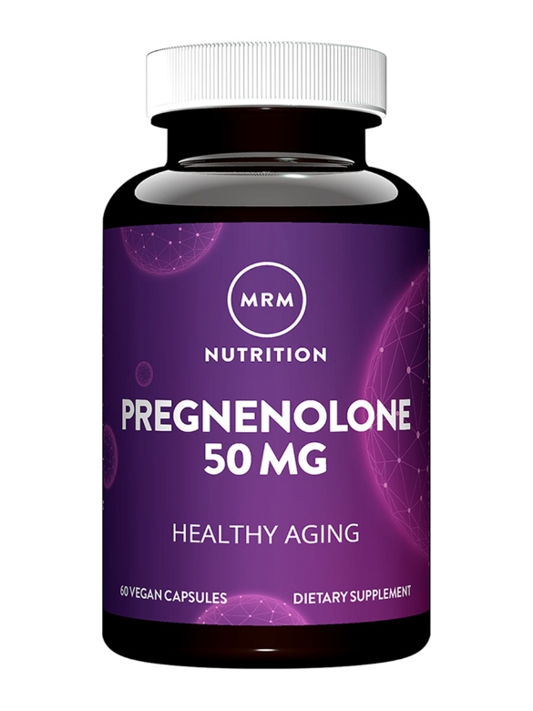 Pregnenolone 50 mg - 60 Vegetarian Capsules