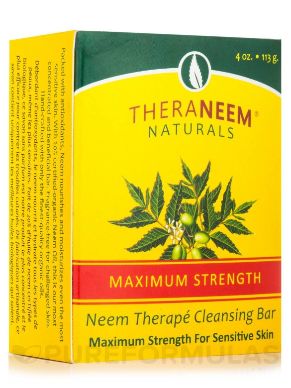 TheraNeem® Naturals Maximum Strength Neem Oil Cleansing Bar